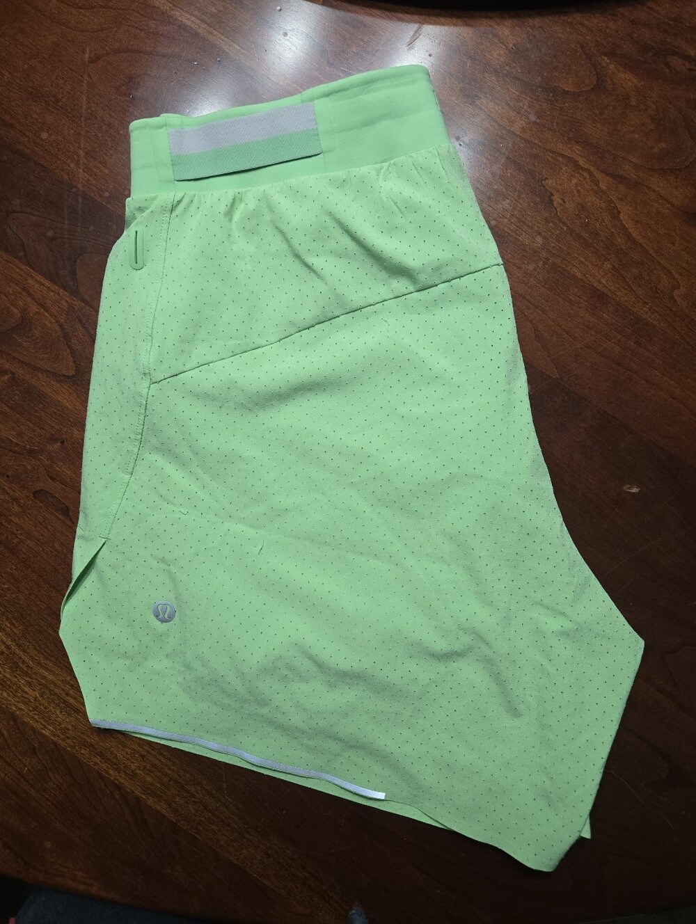 lululemon atletica Fast & Free Lined Running Short 5" Bright Lime - S